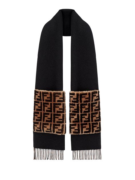 fendi mens scarves|fendi touch of fur shawl.